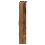vidaXL Kúpeľňová zrkadlová skrinka Staré drevo 43 x 11,5 x 60,5 cm – Obrázok 8