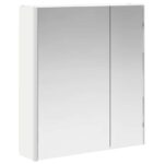 vidaXL Kúpeľňová zrkadlová skrinka Biela 63,5 x 15,5 x 70 cm – Obrázok 5