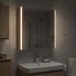 vidaXL Kúpeľňová zrkadlová skrinka Sonoma dub 63,5 x 15,5 x 70 cm – Obrázok 4