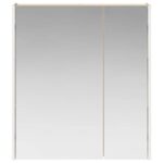 vidaXL Kúpeľňová zrkadlová skrinka Sonoma dub 63,5 x 15,5 x 70 cm – Obrázok 6