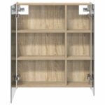 vidaXL Kúpeľňová zrkadlová skrinka Sonoma dub 63,5 x 15,5 x 70 cm – Obrázok 7
