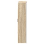 vidaXL Kúpeľňová zrkadlová skrinka Sonoma dub 63,5 x 15,5 x 70 cm – Obrázok 8