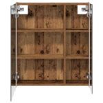 vidaXL Kúpeľňová zrkadlová skrinka Staré drevo 63,5 x 15,5 x 70 cm – Obrázok 7
