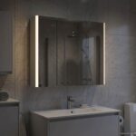 vidaXL Kúpeľňová zrkadlová skrinka Biela 63,5 x 15,5 x 60,5 cm – Obrázok 4