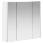 vidaXL Kúpeľňová zrkadlová skrinka Biela 63,5 x 15,5 x 60,5 cm – Obrázok 5
