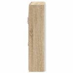 vidaXL Kúpeľňová zrkadlová skrinka Sonoma dub 63,5 x 15,5 x 60,5 cm – Obrázok 8