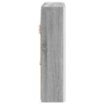 vidaXL Kúpeľňová zrkadlová skrinka Sivý Sonoma 63,5 x 15,5 x 60,5 cm – Obrázok 8