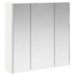 vidaXL Kúpeľňová zrkadlová skrinka Nástenný Biela 73.5 x 15.5 x 70 cm – Obrázok 5