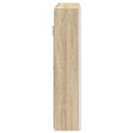 vidaXL Kúpeľňová zrkadlová skrinka Sonoma dub 73.5 x 15.5 x 70 cm – Obrázok 8