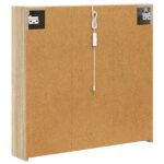 vidaXL Kúpeľňová zrkadlová skrinka Sonoma dub 73.5 x 15.5 x 70 cm – Obrázok 9