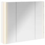 vidaXL Kúpeľňová zrkadlová skrinka Biela 83,5 x 15,5 x 70 cm – Obrázok 2