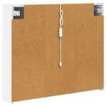 vidaXL Kúpeľňová zrkadlová skrinka Biela 83,5 x 15,5 x 70 cm – Obrázok 9