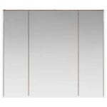 vidaXL Kúpeľňová zrkadlová skrinka Dymová dub 83,5 x 15,5 x 70 cm – Obrázok 6