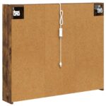 vidaXL Kúpeľňová zrkadlová skrinka Dymová dub 83,5 x 15,5 x 70 cm – Obrázok 9