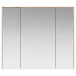 vidaXL Kúpeľňová zrkadlová skrinka Staré drevo 83,5 x 15,5 x 70 cm – Obrázok 6