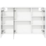 vidaXL Kúpeľňová zrkadlová skrinka Biela 103,5 x 15,5 x 70 cm – Obrázok 7