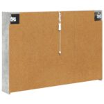 vidaXL Kúpeľňová zrkadlová skrinka Betónová šedá 103,5 x 15,5 x 70 cm – Obrázok 9