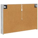 vidaXL Kúpeľňová zrkadlová skrinka Sivý Sonoma 103,5 x 15,5 x 70 cm – Obrázok 9