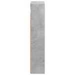 vidaXL Kúpeľňová nástenná skriňa Betónovo Sivá 20 x 10 x 50 cm – Obrázok 7