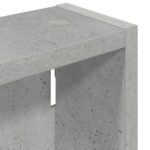 vidaXL Kúpeľňová nástenná skriňa Betónovo Sivá 20 x 10 x 50 cm – Obrázok 9