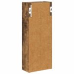 vidaXL Kúpeľňová nástenná skriňa s poličkou Údený Dub 20 x 10 x 50 cm – Obrázok 8