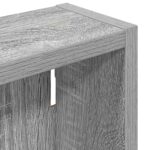 vidaXL Kúpeľňová nástenná skriňa Nástenný Sivá Sonoma 20 x 10 x 50 cm – Obrázok 9