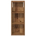 vidaXL Kúpeľňová nástenná skriňa Nástenný Staré drevo 20 x 10 x 50 cm – Obrázok 6