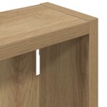 vidaXL Kúpeľňová nástenná skriňa Remeselnícky dub 20 x 10 x 50 cm – Obrázok 9
