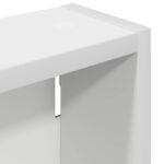 vidaXL Kúpeľňová nástenná skriňa s poličkou Biely 20 x 10 x 60,5 cm – Obrázok 9