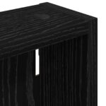 vidaXL Kúpeľňová nástenná skriňa Nástenný Čierny Dub 20 x 10 x 60,5 cm – Obrázok 9