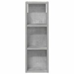 vidaXL Kúpeľňová nástenná skriňa Betónovo Sivá 20 x 10 x 60,5 cm – Obrázok 6