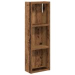 vidaXL Kúpeľňová nástenná skriňa Staré drevo 20 x 10 x 60,5 cm – Obrázok 2