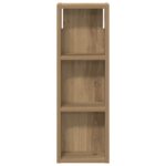 vidaXL Kúpeľňová nástenná skriňa Remeselnícky dub 20 x 10 x 60,5 cm – Obrázok 6