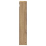vidaXL Kúpeľňová nástenná skriňa Remeselnícky dub 20 x 10 x 60,5 cm – Obrázok 7