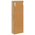 vidaXL Kúpeľňová nástenná skriňa Remeselnícky dub 20 x 10 x 60,5 cm – Obrázok 8