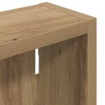 vidaXL Kúpeľňová nástenná skriňa Remeselnícky dub 20 x 10 x 60,5 cm – Obrázok 9