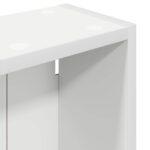 vidaXL Kúpeľňová nástenná skriňa s poličkou Biely 20 x 14 x 70 cm – Obrázok 10