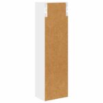 vidaXL Kúpeľňová nástenná skriňa s poličkou Biely 20 x 14 x 70 cm – Obrázok 9