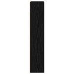 vidaXL Kúpeľňová nástenná skriňa s poličkou Čierny Dub 20 x 14 x 70 cm – Obrázok 7
