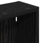 vidaXL Kúpeľňová nástenná skriňa s poličkou Čierny Dub 20 x 14 x 70 cm – Obrázok 9