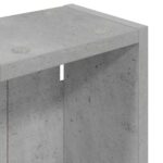 vidaXL Kúpeľňová nástenná skriňa Betónovo Sivá 20 x 14 x 70 cm – Obrázok 9