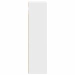 vidaXL Kúpeľňová nástenná skriňa s poličkou Biely 20 x 16 x 62,5 cm – Obrázok 7