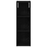 vidaXL Kúpeľňová nástenná skriňa Nástenný Čierny Dub 20 x 16 x 62,5 cm – Obrázok 6