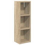 vidaXL Kúpeľňová nástenná skriňa Nástenný Sonoma dub 20 x 16 x 62,5 cm – Obrázok 2