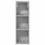 vidaXL Kúpeľňová nástenná skriňa Betónovo Sivá 20 x 16 x 62,5 cm – Obrázok 6