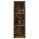 vidaXL Kúpeľňová nástenná skriňa Nástenný Údený Dub 20 x 16 x 62,5 cm – Obrázok 6
