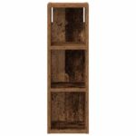 vidaXL Kúpeľňová nástenná skriňa Staré drevo 20 x 16 x 62,5 cm – Obrázok 6