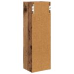 vidaXL Kúpeľňová nástenná skriňa Staré drevo 20 x 16 x 62,5 cm – Obrázok 8