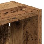 vidaXL Kúpeľňová nástenná skriňa Staré drevo 20 x 16 x 62,5 cm – Obrázok 9