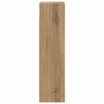 vidaXL Kúpeľňová nástenná skriňa Remeselnícky dub 20 x 16 x 62,5 cm – Obrázok 7